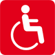 Behindertengerechte Toilette im PEZ